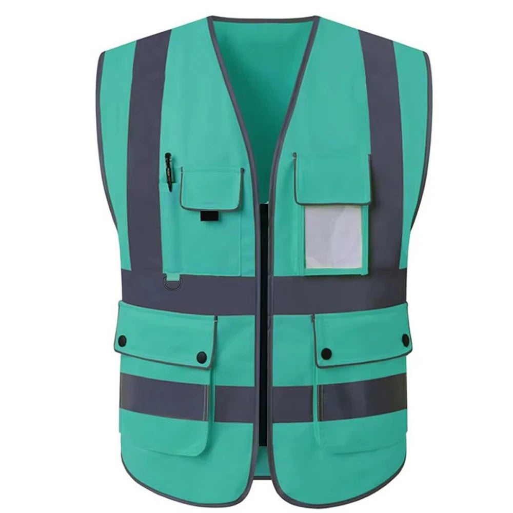Size S-5XL Construction Work Clothing for Men Women Custom Logo Multi Pockets Construction Workwear Vests
