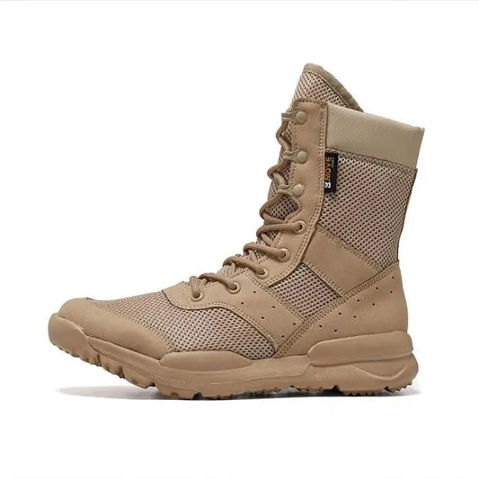 Breathable Hiking Boots Mens High Top Outdoor Mountaineering Shoes Lightweight Boots Shoes 38-46