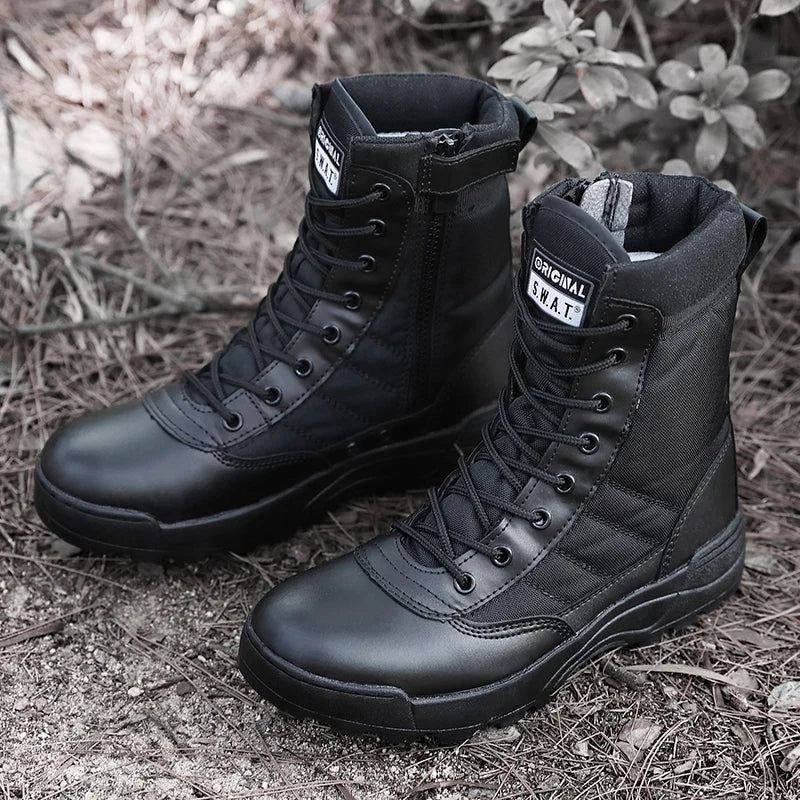TacticalBoots, Men's Boots, Special Forces Desert Combat Boots, Outdoor Hiking Boots, Ankle Boots, Men's Work Shoes,Hiking Boots