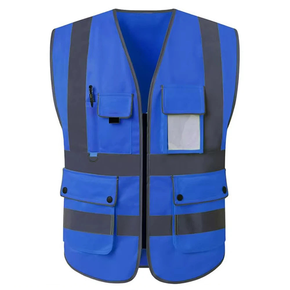 Size S-5XL Construction Work Clothing for Men Women Custom Logo Multi Pockets Construction Workwear Vests
