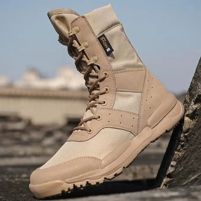 Breathable Hiking Boots Mens High Top Outdoor Mountaineering Shoes Lightweight Boots Shoes 38-46