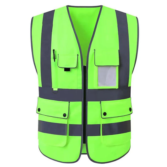 Size S-5XL Construction Work Clothing for Men Women Custom Logo Multi Pockets Construction Workwear Vests