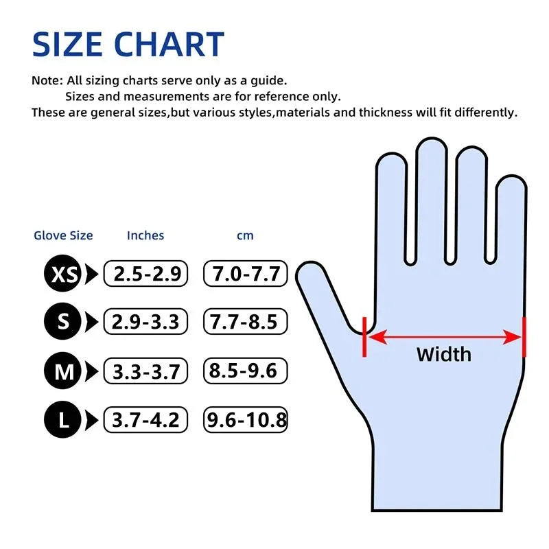20/50/100PCS Disposable Nitrile Gloves Anti-Slip Black Industrial Gloves for Auto Mechanic Repair Cleaning Working Powder Free
