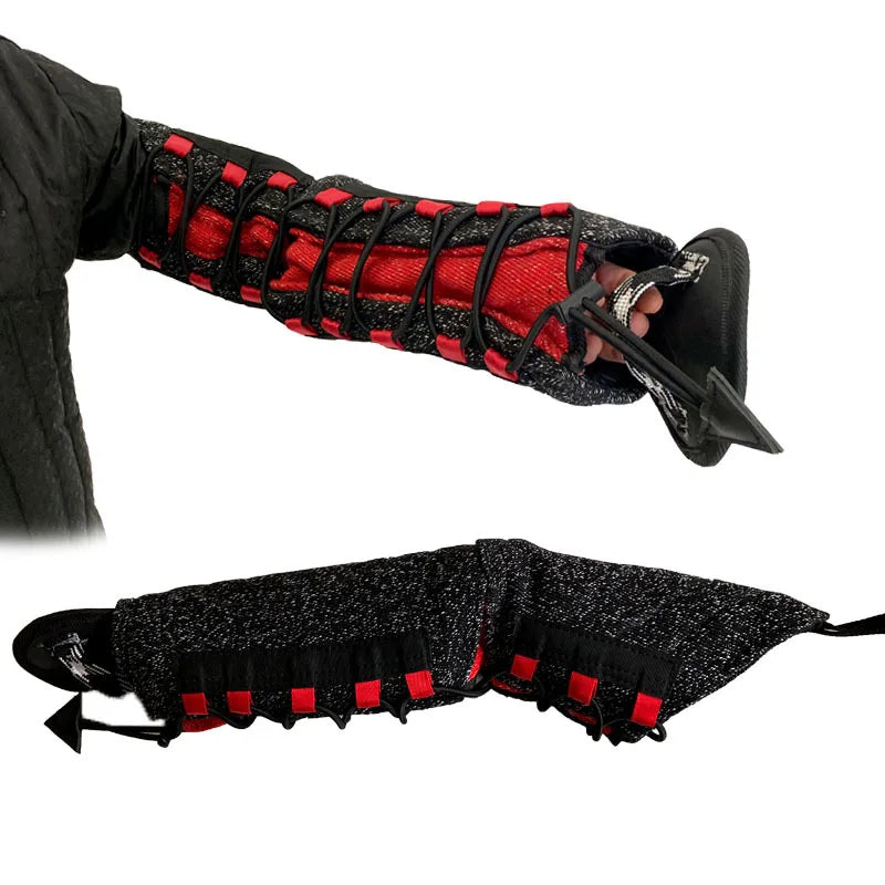 Professional Dog Bite Sleeve-TearResistant Jute Bite Training Tool for Dogs,Heavy-Duty Protective Gear for Puppy and Working Dog