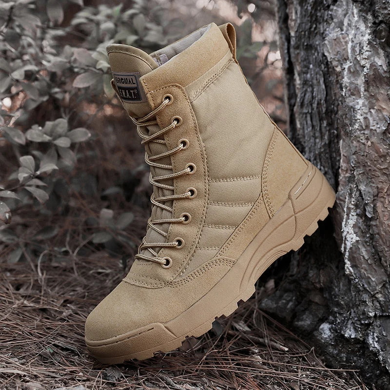 TacticalBoots, Men's Boots, Special Forces Desert Combat Boots, Outdoor Hiking Boots, Ankle Boots, Men's Work Shoes,Hiking Boots